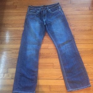 MEN’S HELIX RELAXED BOOT CUT JEANS 34 X 32